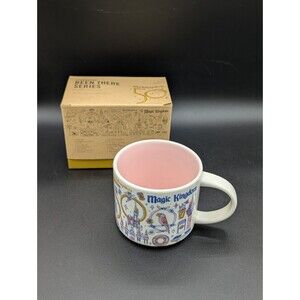 Starbucks Disney Parks Magic Kingdom Been There Series 50th Anniversary Mug 14oz
